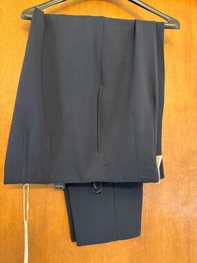 Marks & Spencer Straight Leg Pants in Navy Blue UK Size 20 US Size 16 XL XXL NWT